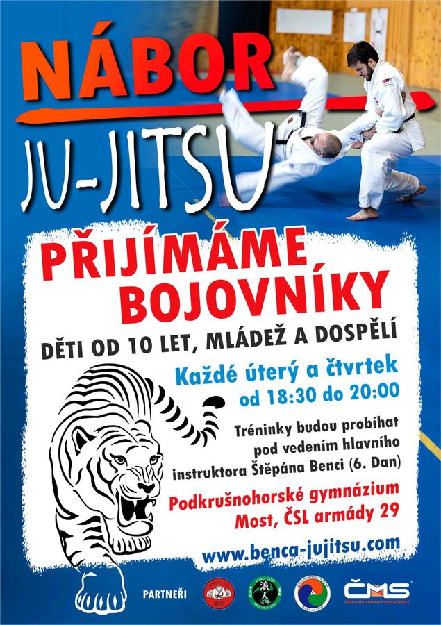 Ju-jitsu recruitment poster, Most